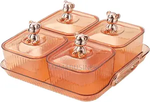 4pc Spice Container Condiment Box