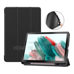 Galaxy Tab A8 Cover. Magnetic Case With Pen Holder