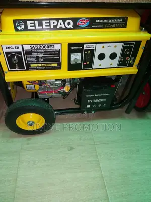 10kva Elepaq Constant Generator 100%Copper