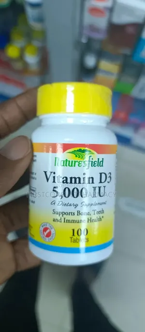 Nature's Field Vitamin D3 5000IU X 100