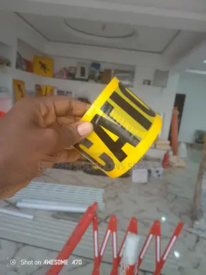 Red Barrier Tape - Danger - 3"X200