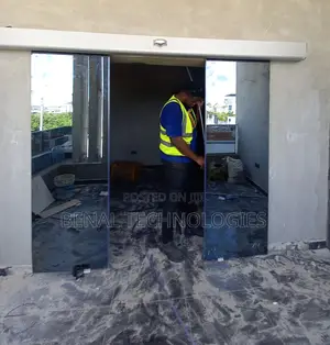 Auto Sliding Glass Door Motion-Driven