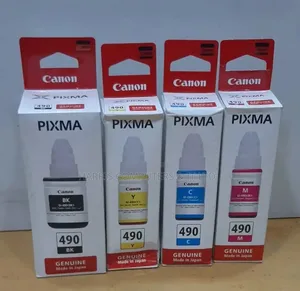 Canon Pixma 490 Ink, Black, Yellow, Magenta and Cyan