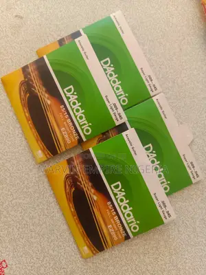 4 Packs Daddario Acoustic Strings Super Light Ez890