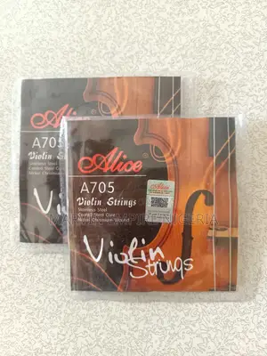 6 Sets A705 Violin Strings- Alice Strings