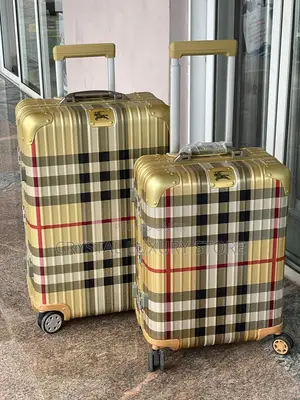 Burberry Quality Luxury Set Travel Luggage