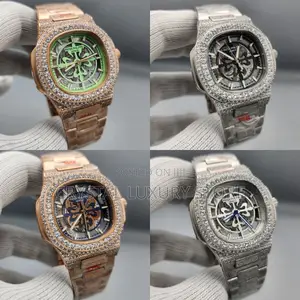 Patek Philippe Quality Luxury Men Chain Wristwatch