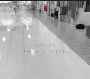 Strong Plain Epoxy Flooring for Factories