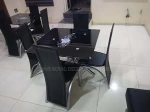 High Quality Modern Glass Dining Table by 4seater