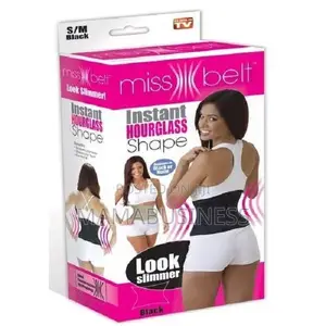 Miss Belt Instant Hour Glass Shaper - Black