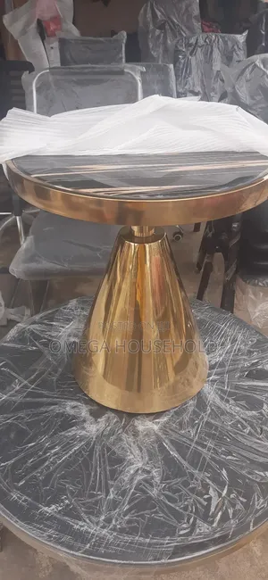 Portable Marble Center Table