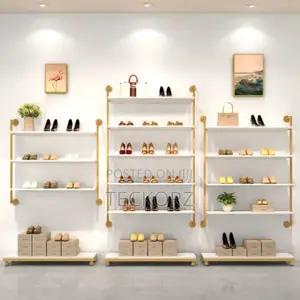 Boutique Shoe Hand Bag Rack