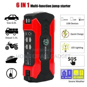High-Power Multifunction Jump Starter - 99800mah