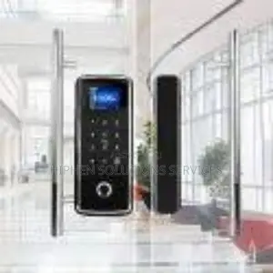 Glass Locks Security Finger Print Password Card Key