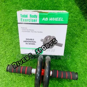 Super Mute Non-Slip Double Wheel Abdominal Ab Wheel Roller