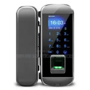 Sliding Glass Door Lock With Fingerprint Access Control