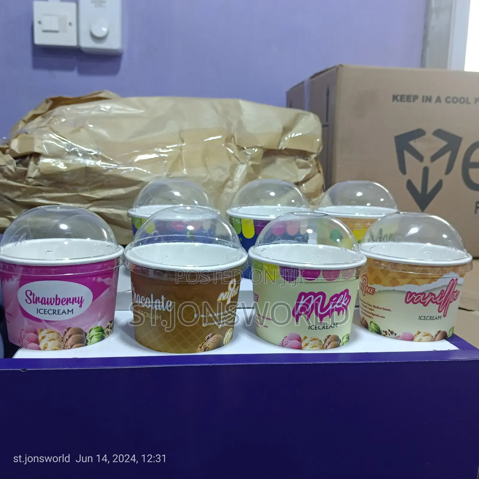 Icecream Branded Cup