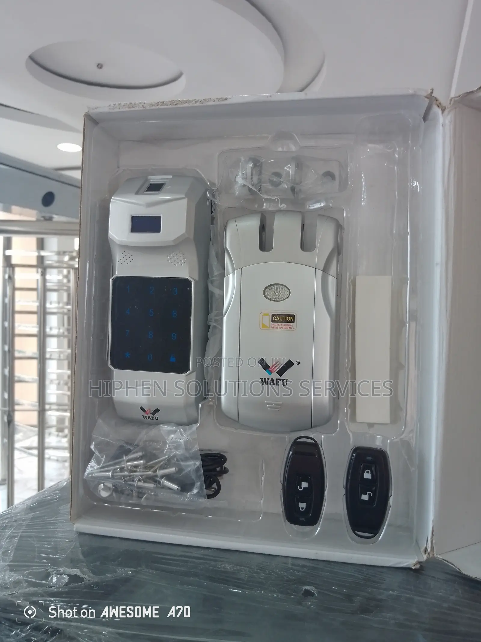 WAFU Wireless Remote Control Electronic Lock