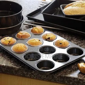 12 Holes Muffin Cake Pan Available Now