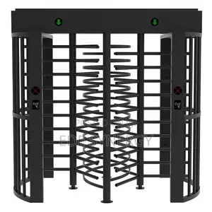 Double Lane Full Height Turnstile Gate