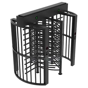 Double Lane Full Height Turnstile Gate