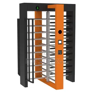 Steel Warranty Turnstile Full Height Access Control Gate