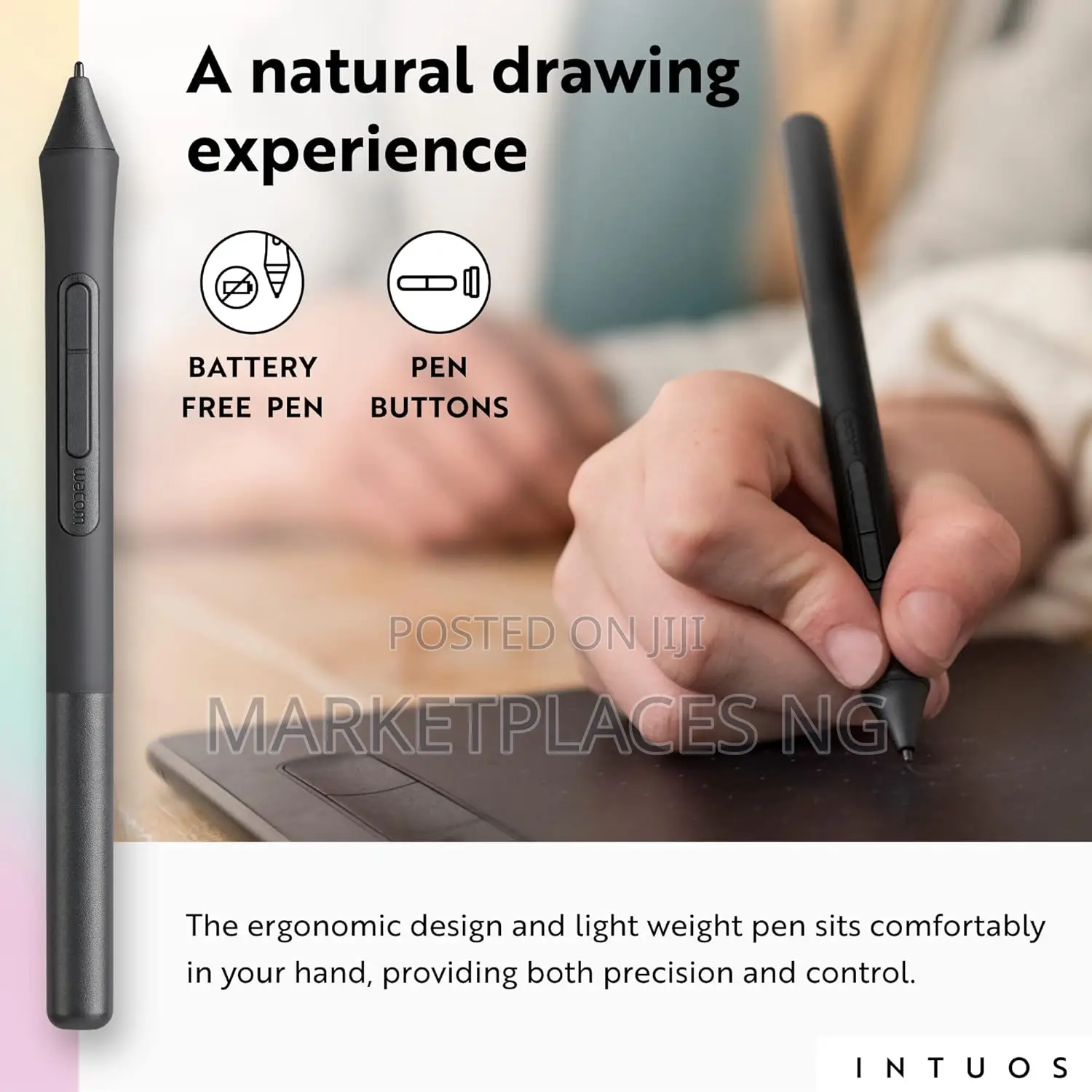Wacom Intuos Medium Bluetooth Drawing Tablet