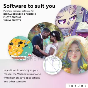 Wacom Intuos Medium Bluetooth Drawing Tablet
