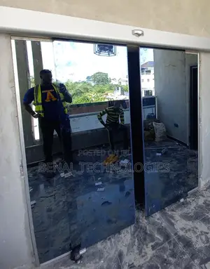 Automatic Sensor Driven Sliding Door