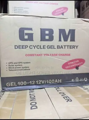 100ah 12V GBM Battery Available in Affordable Price