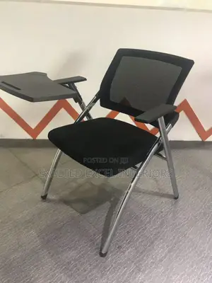 Foldable Study Chair With Writing Pad