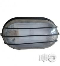 Oval Bulkhead Security Wall Lights Outdoor Lampshade