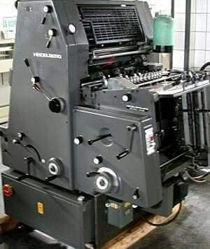 HEIDELBERG GTO 46 OFFSET MACHINE