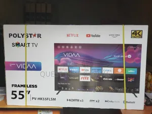 Polystar 55 Inches Smart Tv