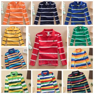 Boy's High Quality % Cotton Long Sleeve T-Shirts Ages 3-14