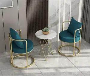 2 Sets of Office Waiting Area Chairs Centre Table