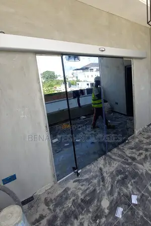 Motion-Driven Sliding Door