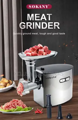 Sokany Food Grade Stainless Steel Meat Grinder