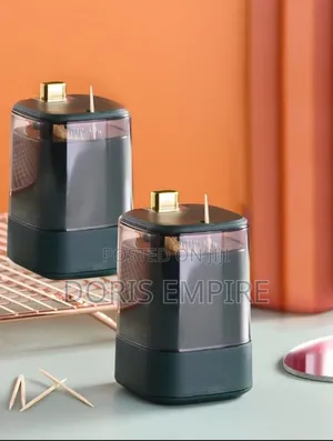 Automatic Pop Up Dustproff Toothpick Dispenser Available