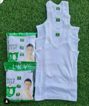 Boy Singlets, Inner Wear 3-Piece