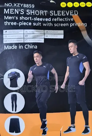 3in1 Men Short Sleeved Suit