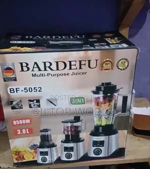 3 in 1 Bardefu Multipurpose Blender 5052 9500w
