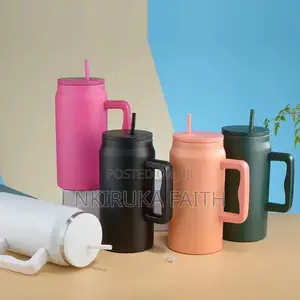 50oz Vacuum Cup With Straw