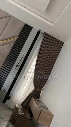 Brown Quality Curtain Fabric