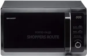 Sharp R274KM Solo Digital Microwave, 20 Litre Capacity Black