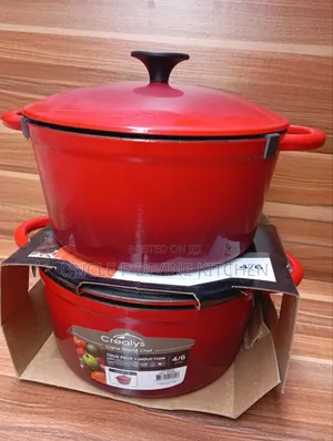 Durable Cast Iron 4L, INDUCTION Cookware