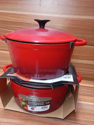 Durable Cast Iron 4L, INDUCTION Cookware
