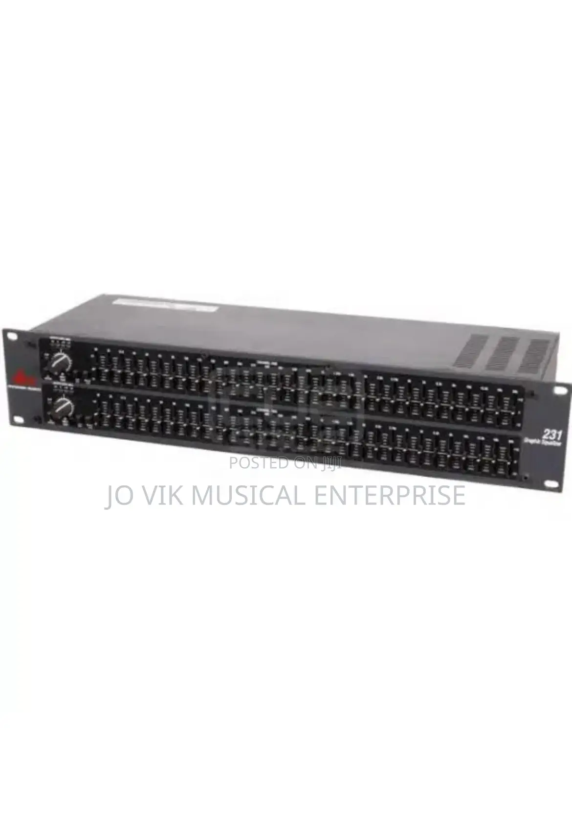 DBX EQ231 Double Equalizer With Sub Out Function