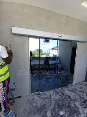 Sensor-Equipped Auto Sliding Door