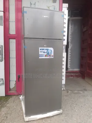 Brand New >Bruhm Twins Doors Fridge Extra Freezing > 1 Year